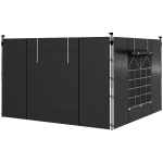 Zestaw 2 bocznych ścianek do pawilonu 3x3/3x6 m, z oknem