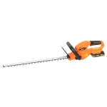 Outsunny Nożyce do żywopłotu Elektryczne Bezprzewodowe z Akumulatorem 100 W Długość Cięcia 51 cm ABS Pomarańczowy