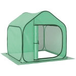 Outsunny 150 x 148cm Pop-Up Greenhouse - Green