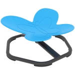 AIYAPLAY Butterfly-Shaped Kids Swivel Chair, Sensory Spinning Chair for Balance and Coordination Training, Blue