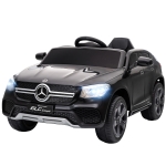 AIYAPLAY Voiture électrique enfants, véhicule électrique 12V, télécommande 2,4G, 3 vitesses, démarrage lent, 105x68x50cm, noir