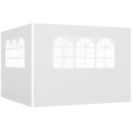 Outsunny Panouri Laterale pentru Foișor Pop-Up, 3x2m, Alb