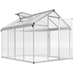 Outsunny 8 x 6ft Aluminium Frame Greenhouse