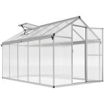Outsunny 10 x 6ft Aluminium Frame Walk-In Greenhouse