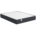 HOMCOM Saltea 200x160cm, saltea 2 persoane, spumă cu memorie, grosime 20cm, certificată OEKO-TEX, fermitate medie
