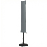 Outsunny Schirmhülle für Gartenschirm, wetterfest, Reißverschluss, Oxford-Polyester, 178 cm, Grau