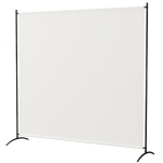 Outsunny Paravent Extérieur à Panneau Unique, Séparateur de Pièce de 180H cm avec Protection UV30+, Beige