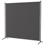 Outsunny Paravent Extérieur à Panneau Unique, Séparateur de Pièce de 180H cm avec Protection UV30+, Gris Foncé