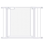 PawHut Pet Safety Gate, for Doorways, Staircases, Hallways, with Extensions Kit, 75-103cm - White