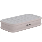 Outsunny Matelas Gonflable, Pompe Électrique Intégrée, Surface Floqué , Imperméable 5000 mm, Sac Transport, 190x97x39cm, Kaki
