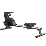 SPORTNOW Rameur, 16 niveaux de résistance magnétique, rail aluminium, Bluetooth, compatible app.