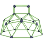 AIYAPLAY Dôme d'escalade enfant 183 cm, cage à grimper, intérieure et extérieure, charge 90 kg, assemblage facile, vert