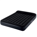 Colchón Hinchable Doble Intex Pillow Rest con Bomba Eléctrica, 152x203x25 Cm, Gris