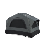 Tente de toit gonflable pour voiture/SUV, place pour 2 adultes + 1 enfant, 220x145x140 cm, Noir+Gris