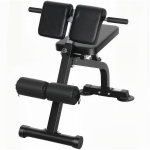 SPORTNOW Banc de Musculation Pliable avec Hauteur et Inclinaison Réglables pour Entraînement Dos Bras, 96,6x68x69-110cm, Noir