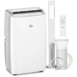 HOMCOM Portable Air Conditioner 12000 BTU BTU, 4-in-1 Air Conditioning Unit, Dehumidifier, Cooling, Fan, Child Lock, 35 m²