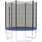 SPORTNOW Trampoline d'extérieur avec filet de sécurité Ø180 cm pour enfants et adultes