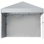 Outsunny Tonnelle barnum de jardin pop-up pliant réglable en hauteur protection UV 30+ 2 parois latérales sac de transport inclus