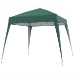 Outsunny Partytent 3 x 3 m inklapbare partytent opvouwbare tent paviljoen tuintent draagbaar 2 kleuren