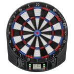 SPORTNOW Elektronisch Dartbord voor 1-8 Spelers, LCD-Display, 6 Dartsets, Kleurrijk