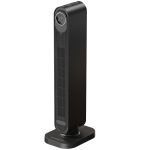 HOMCOM 2000W Ceramic Electric Heater with Fan, Timer, Oscillation - Black