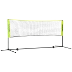 SPORTNOW 3m Badminton Net, Height Adjustable Outdoor Sports Net, with Carry Bag, for Tennis, Pickleball, Volleyball