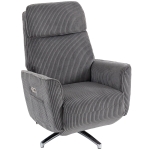 HOMCOM Relaxsessel Elektrisch Verstellbar Fernsessel mit Liegefunktion, 2 Motoren Drehbar TV Sessel mit USB-Anschluss