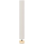 HOMCOM Candeeiro de Pé para Sala com Casquilho E27 Máx. 40 W, Abajur em Linho e Estrutura Metálica, 15x15x120 cm, Bege