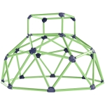 AIYAPLAY Joc de Cățărat pentru Copii 3-8 Ani, Cupolă cu Margini Rotunjite, din PP, 182,5x182,5x119 cm, Verde și Violet