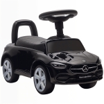 AIYAPLAY Macchina per Bambini Licenza Mercedes Benz con Clacson e Spazio Portaoggetti, 65x28x39 cm, Nero
