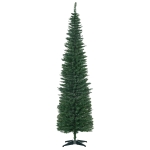 HOMCOM Kerstboom kunstmatige kerstboom, inclusief standaard, 2,1 m, groen