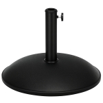 Outsunny Heavy Duty Cement Parasol Base 20kg Round Patio Umbrella Stand Garden Outdoor Shade Holder for Dia. 35mm/38mm/48mm Poles