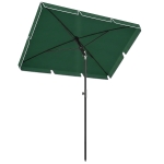 Outsunny Umbrela pentru Gradina 2x2.4 m, Umbrela Dreptunghiulara