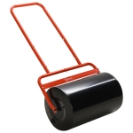 Outsunny Handliche Rasenwalze, Praktische Rasenrolle, Graswalze, Gartenwalze, flexibel, Stahl, 58L x 32,5B x 113H cm, Rot