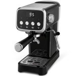 HOMCOM Espresso Machine, 20-Bar Cappuccino Coffee Maker with Frother Wand, 1.2 L Water Tank, Black