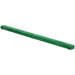 HOMCOM Faltbarer Schwebebalken, rutschfest, Wildlederbezug, robustes Holz, 210 x 10 x 6,5 cm, Blau