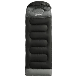 Outsunny Sleeping Bag for Adults, Lightweight & Compact Sleeping Bag, 3 Seasons, Black