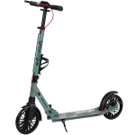SPORTNOW Monopattino Pieghevole con Manubrio Regolabile in Altezza per Adulti, Argento