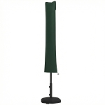 Outsunny Parasol Cover, Cantilever Umbrella Cover for 2-3.5 m Parasols, Banana Umbrella Protector with Zipper, Green