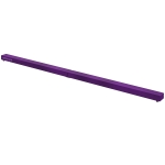 SPORTNOW Poutre gymnastique pliable 240 cm en velours, poutre d'équilibre avec fond antidérapant, pour enfants et adultes, violet
