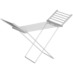HOMCOM Droogrek met Verwarming, 45-55 ℃, Opvouwbaar, 144L x 53B x 96H cm