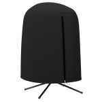 Outsunny 190 x Φ128cm Hanging Egg Chair Furniture Cover - Black