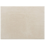 HOMCOM Alfombra Salón 160x230 cm Lavable en Lavadora Pelo Largo Estilo Moderno Tapete para Sala de Estar Dormitorio Crema