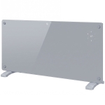 HOMCOM 2000W Smart Panel Heater Wall Mounted & Freestanding, Electric Heater with Weekly Timer, Open Window & Anti-Frost, Grey