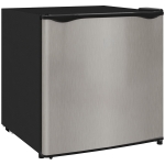 HOMCOM 35L Mini Freezer, -24℃ to -14℃ Temperature - Silver Tone