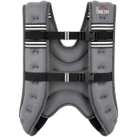 HOMCOM 8KG Weighted Vest, Running Weight Vest with Adjustable Strap, Convenient Pocket and Reflective Strips for Men and Women