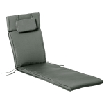 Ligbed met hoofdkussen loungebed ligbank katoenvezel polyester