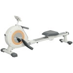 SPORTNOW Roeiapparaat met 16 verstelbare niveaus, LCD-monitor en mobiele telefoonhouder, voor thuisfitness, 150 kg belastbaar