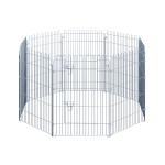 PawHut ren puppy-uitloop box puppyraster 8-delig | Aosom.de