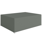 Outsunny Housse de meubles de jardin, housse salon de jardin imperméables coupe-vent et anti-UV, 275 x 205 x 90 cm, gris
